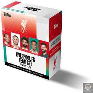 2024-25 Topps Soccer Liverpool FC Team Set