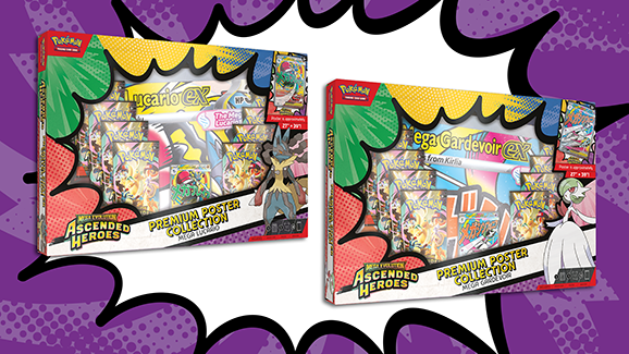 Pokémon TCG : Mega Evolution—Ascended Heroes Premium Poster Collection