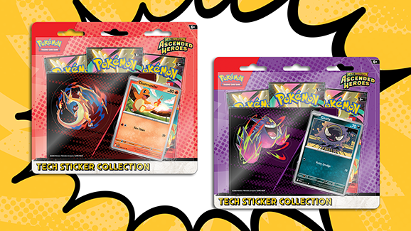 Pokémon TCG: Mega Evolution- Ascended Heroes Tech Sticker Collection
