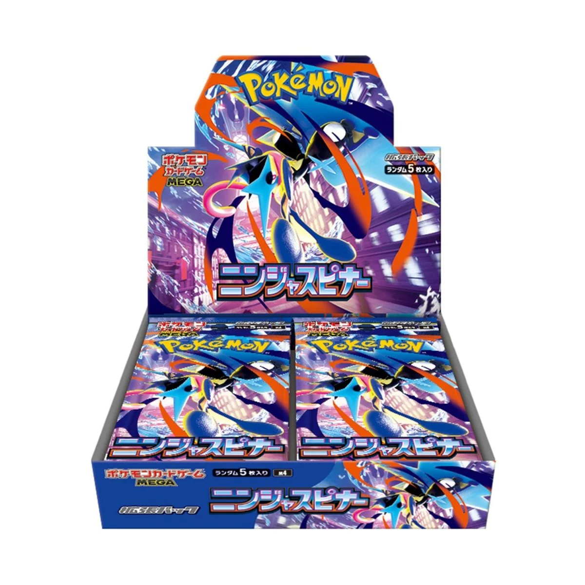 日版  POKEMON TCG  MEGA M4忍者飛旋 擴充包 Booster Box (慢貨 Pre-Order)