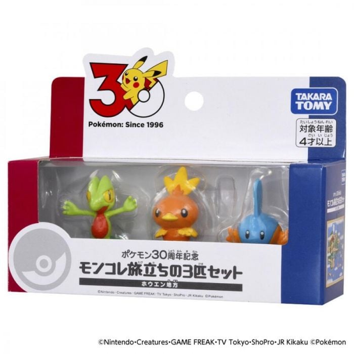 Pokémon 30 週年 Moncolle 「I Choose You Set」 豐緣地區 (Pre-order)