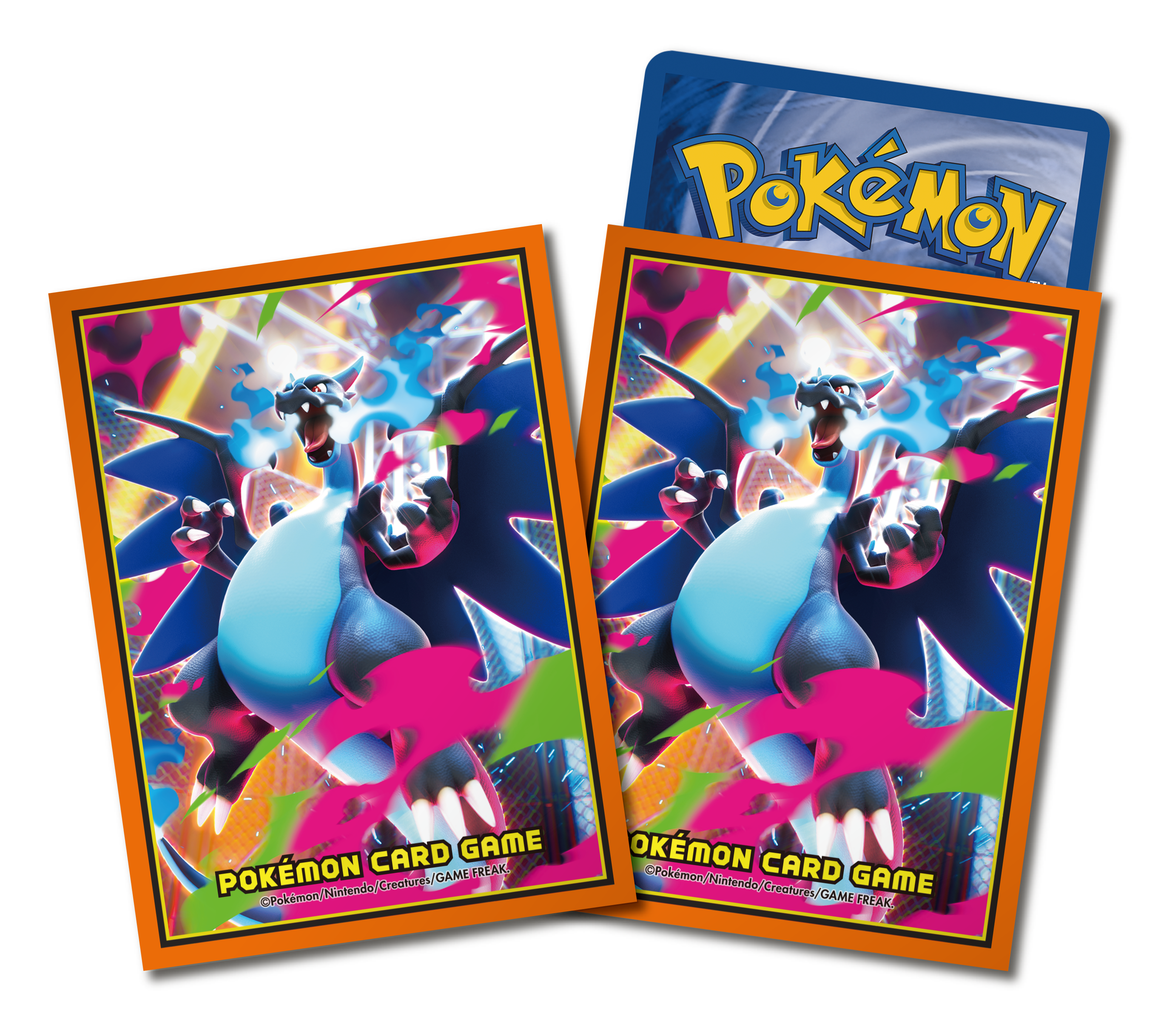 寶可夢集換式卡牌遊戲 超級進化 烈獄狂火X M2 超級噴火龍X  造型卡套   (Pre-Order MR保單)