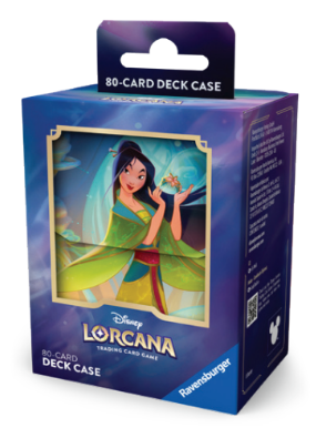 Disney Lorcana TCG Deck Box Set 9 - Deck Case - Mulan