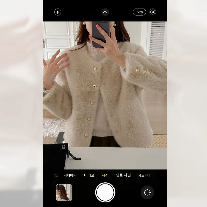 多色可選 設計感蕾絲半高領拼接木耳邊羊絨針織衫