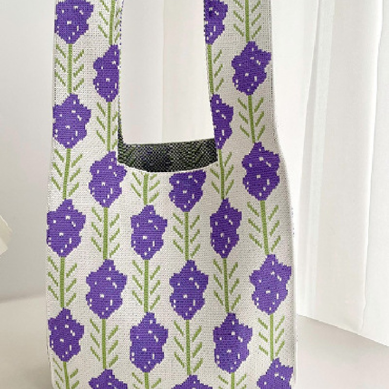 針織包女神節伴手禮手提袋女神百搭便攜手提袋