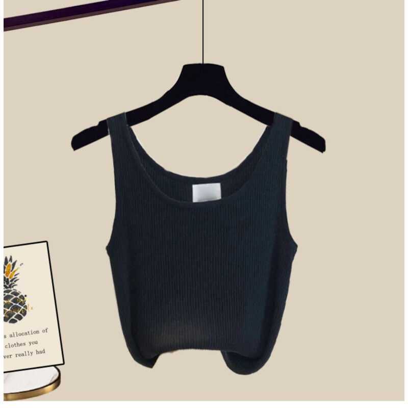 【單件/整套】寬鬆襯衫背心破洞牛仔短褲三件套