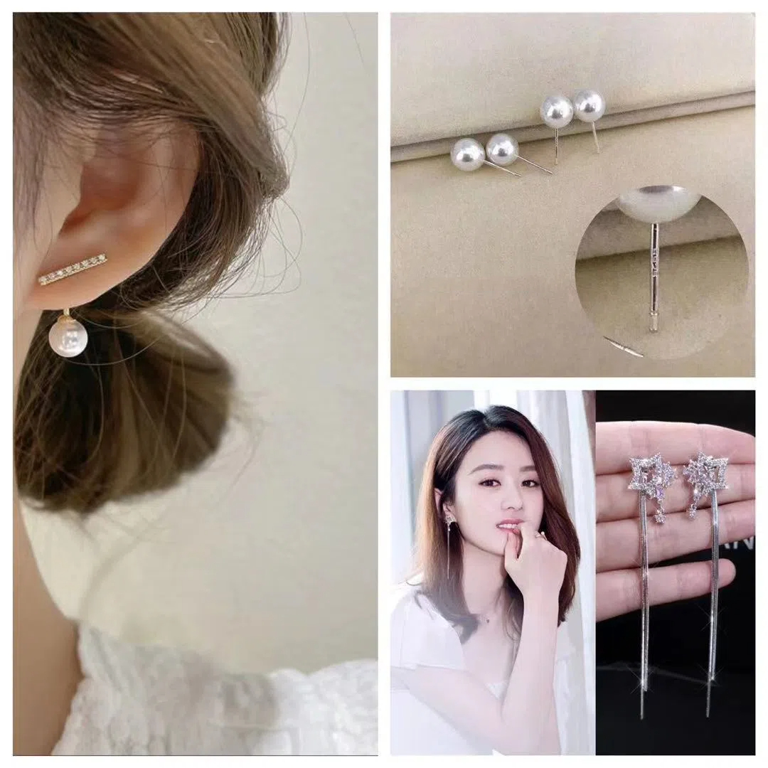 小眾設計感珍珠高級感精緻氣質耳環耳飾