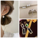 一字珍珠+方塊長條