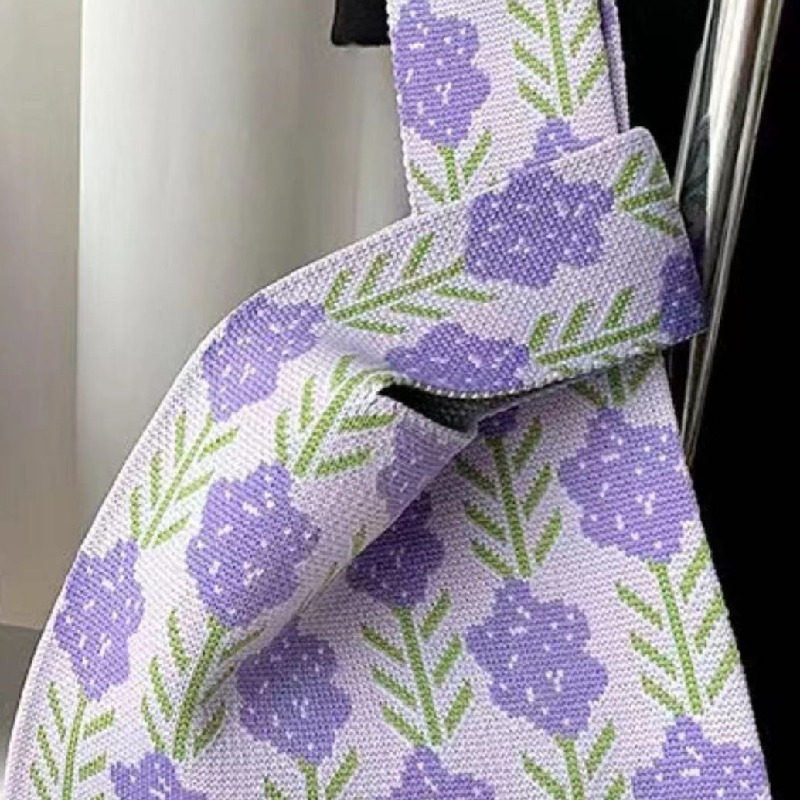 針織包女神節伴手禮手提袋女神百搭便攜手提袋