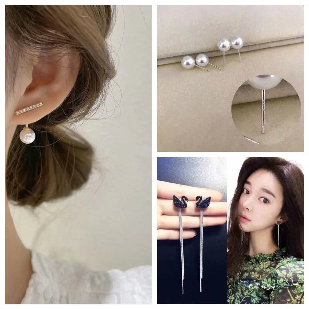 小眾設計感珍珠高級感精緻氣質耳環耳飾
