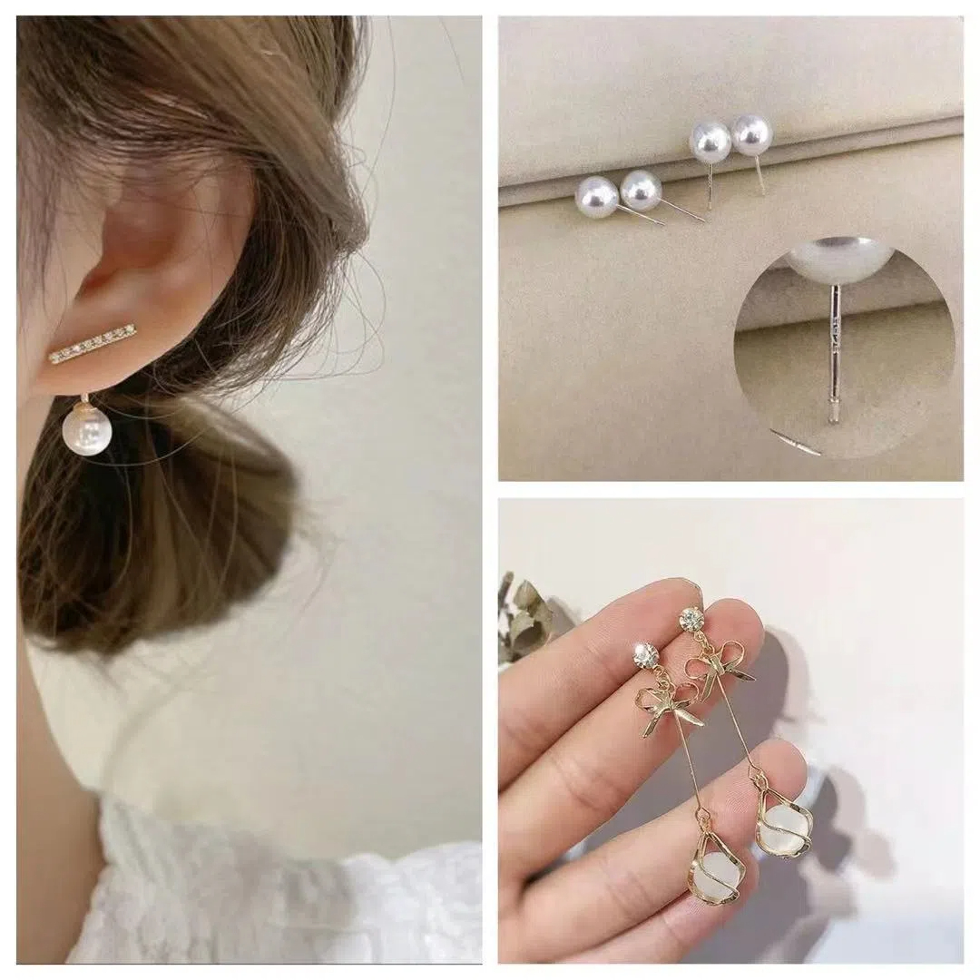 小眾設計感珍珠高級感精緻氣質耳環耳飾