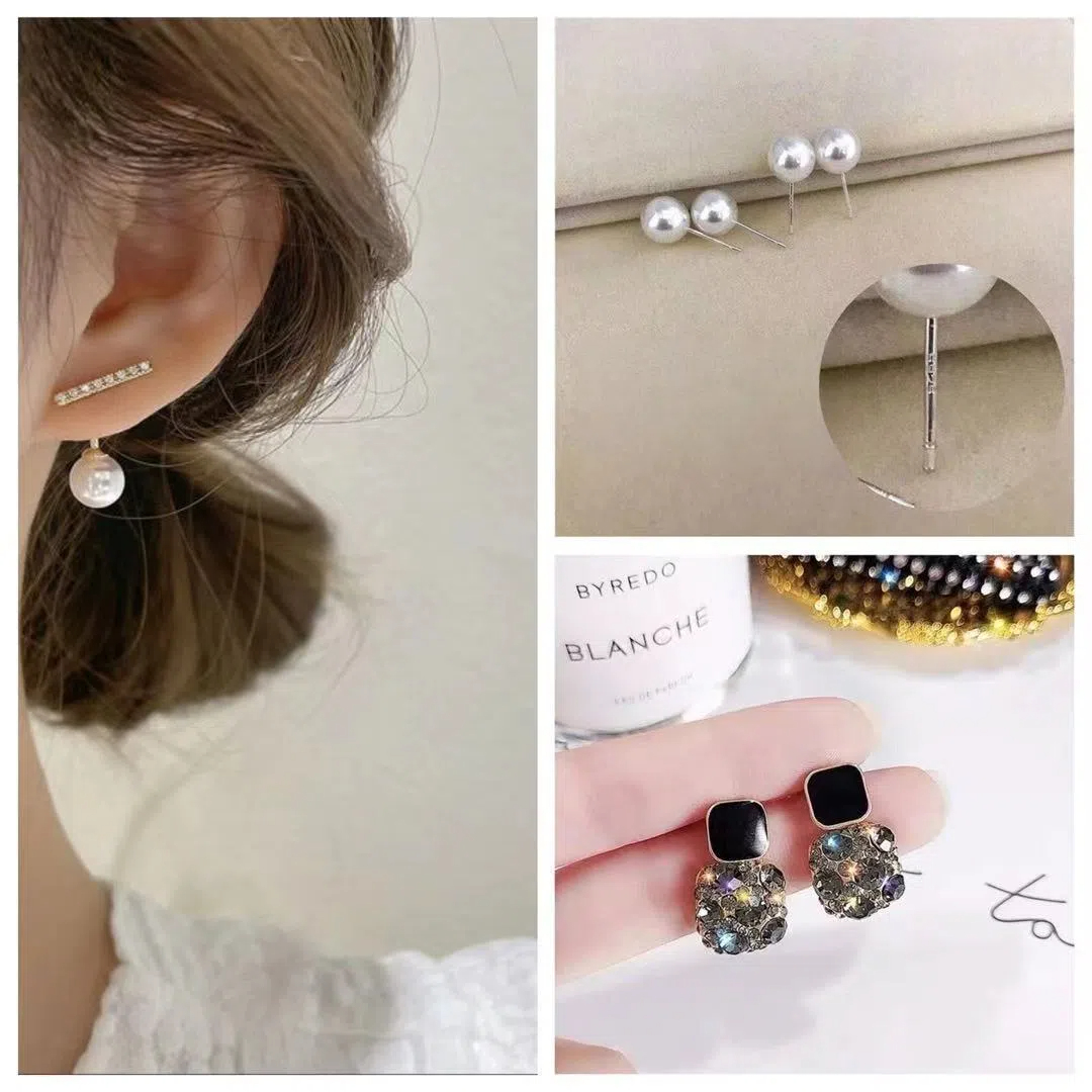 小眾設計感珍珠高級感精緻氣質耳環耳飾