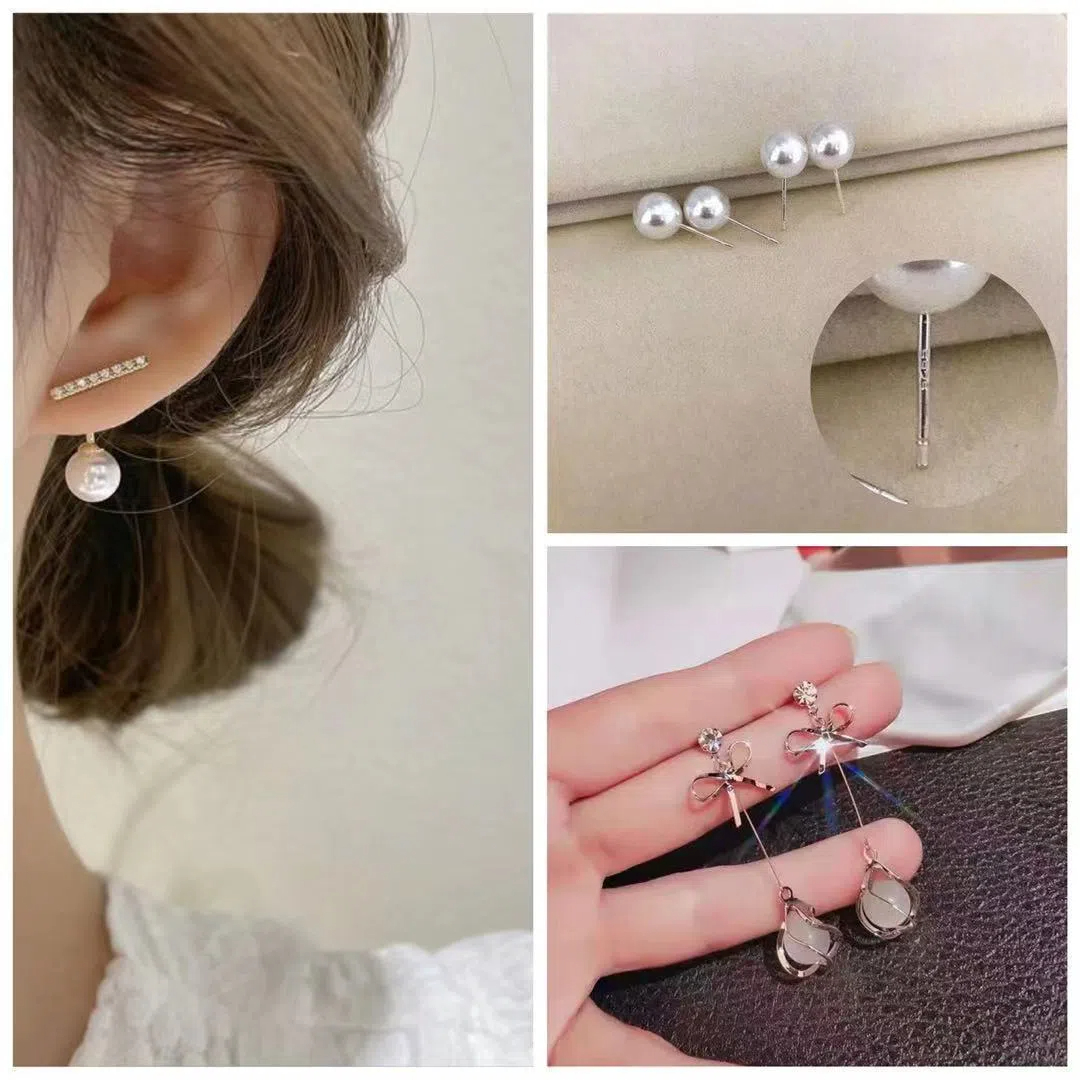 小眾設計感珍珠高級感精緻氣質耳環耳飾