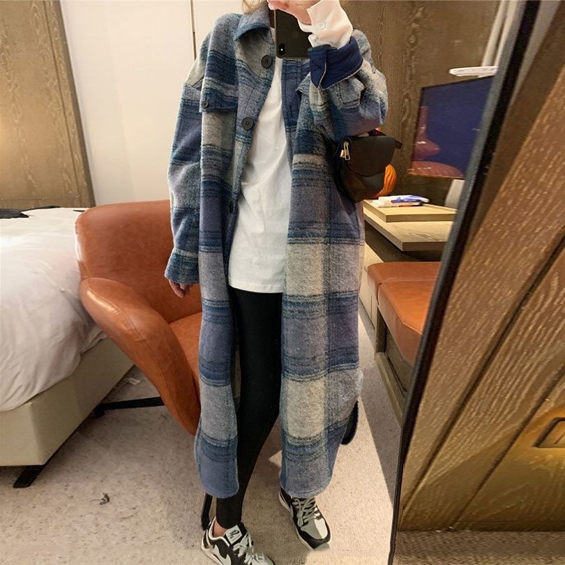 紋毛呢外套連身裙