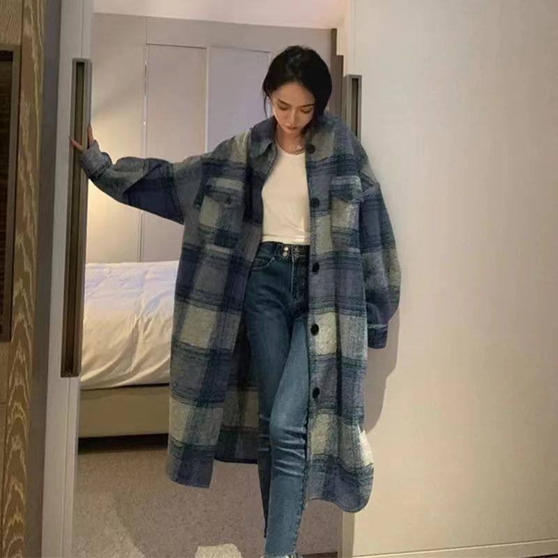 紋毛呢外套連身裙