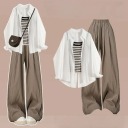 杏色吊帶（單件）