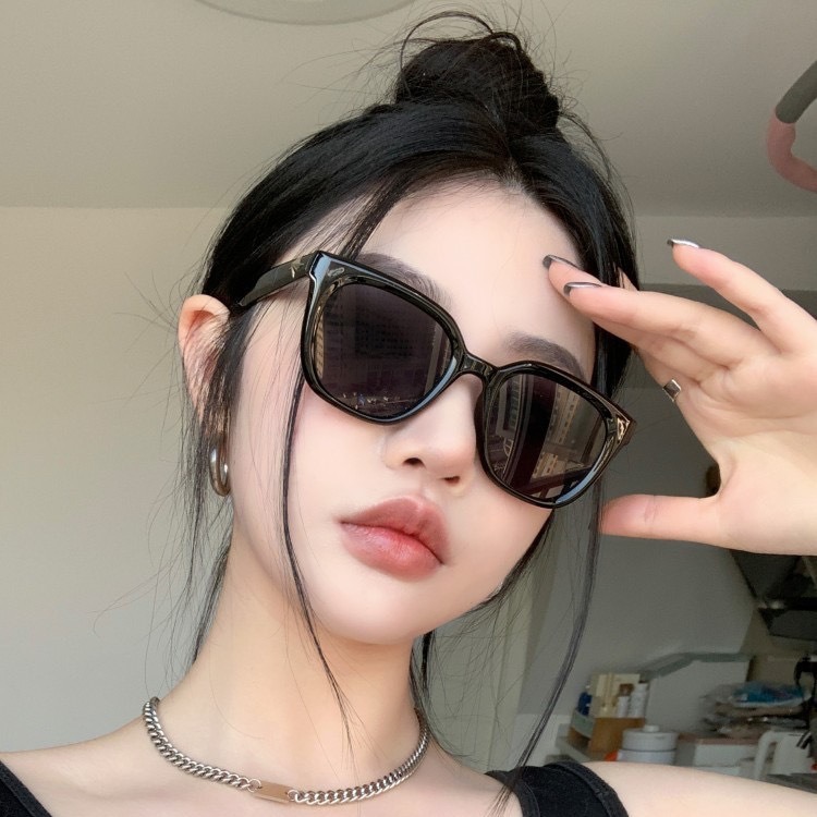 墨鏡顯瘦高級感防紫外線太陽眼鏡開車防曬偏光鏡