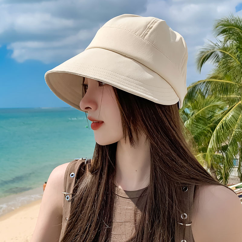 寬檐漁夫帽復古休閒百搭鴨舌帽遮陽帽