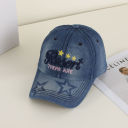 三五星牛仔(海軍藍)