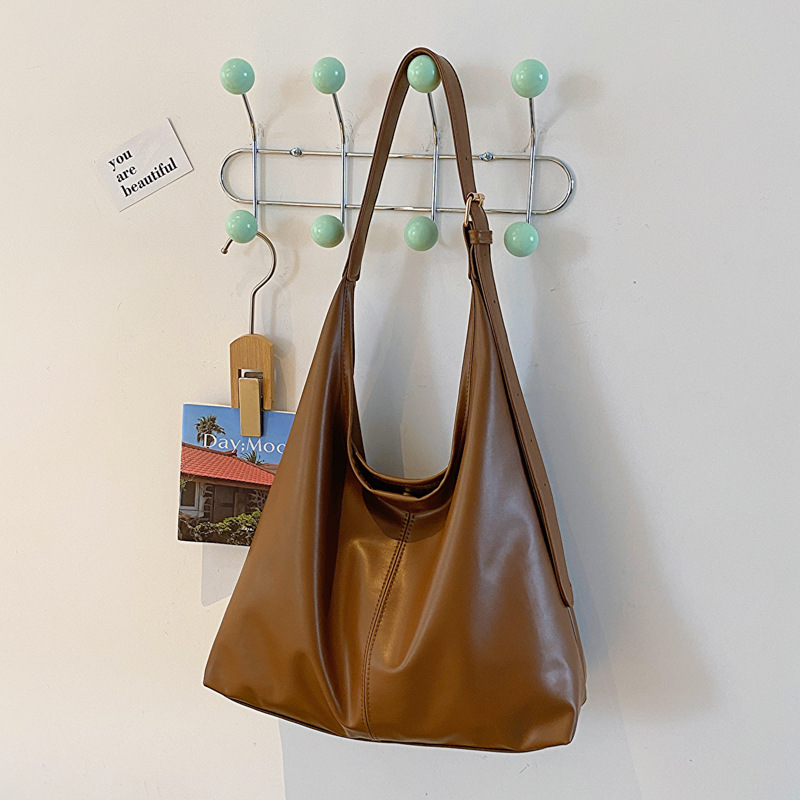 復古通勤質感流行韓版氣質腋下托特包