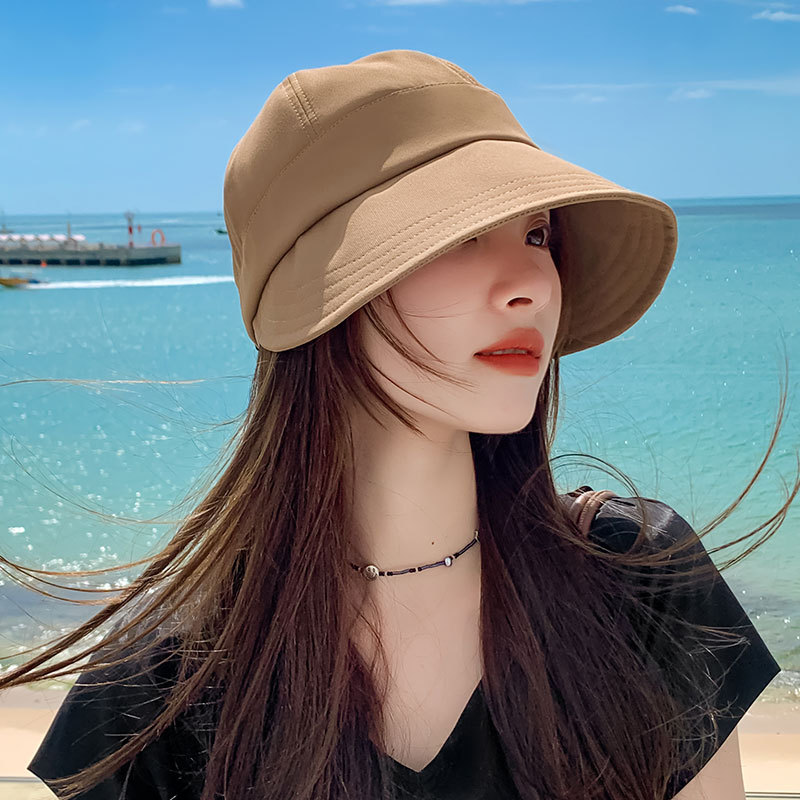 寬檐漁夫帽復古休閒百搭鴨舌帽遮陽帽