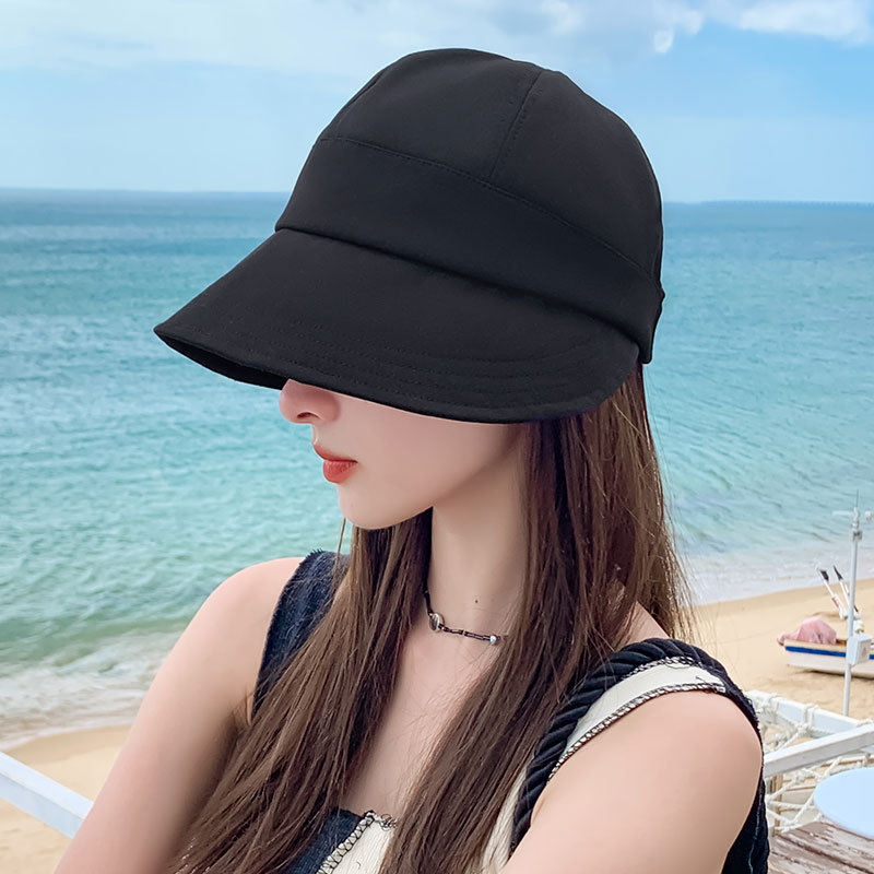 寬檐漁夫帽復古休閒百搭鴨舌帽遮陽帽