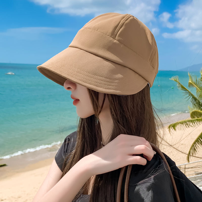 寬檐漁夫帽復古休閒百搭鴨舌帽遮陽帽