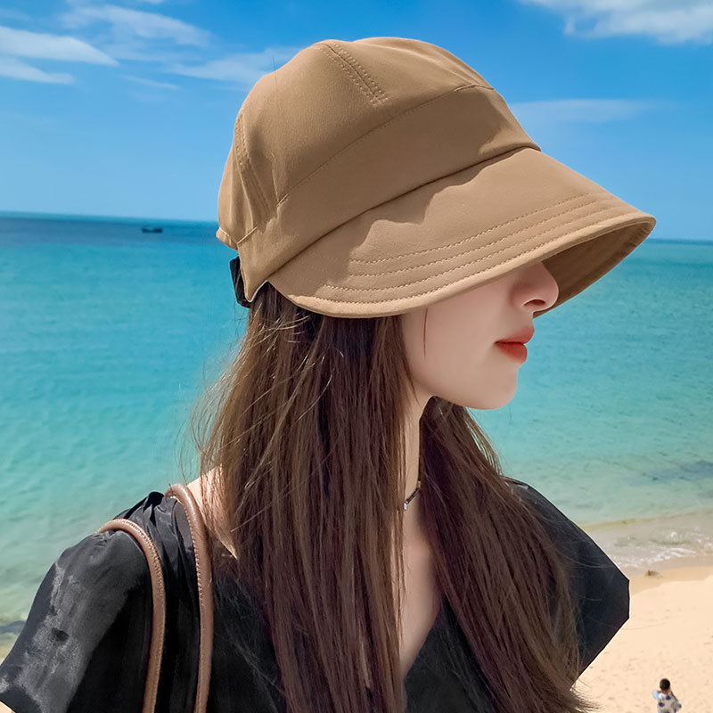 寬檐漁夫帽復古休閒百搭鴨舌帽遮陽帽