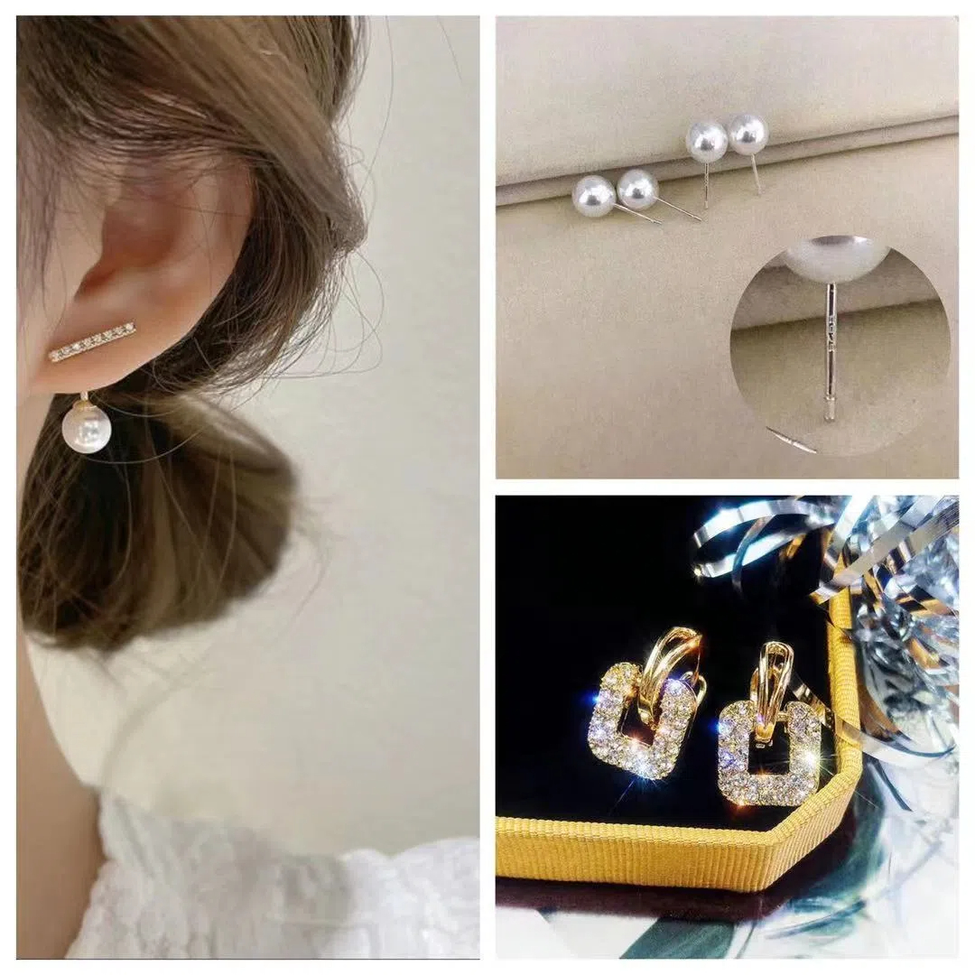 小眾設計感珍珠高級感精緻氣質耳環耳飾