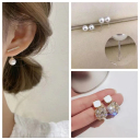 一字珍珠+滿鑽紫色