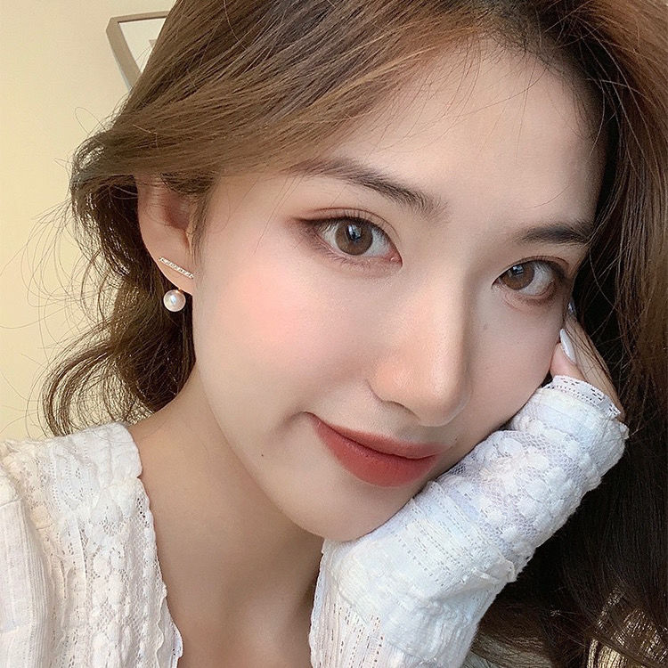 小眾設計感珍珠高級感精緻氣質耳環耳飾