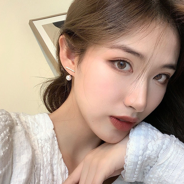 小眾設計感珍珠高級感精緻氣質耳環耳飾