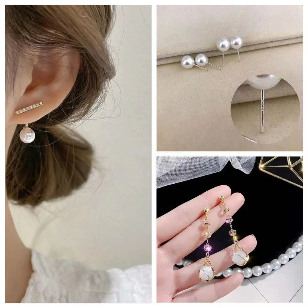 小眾設計感珍珠高級感精緻氣質耳環耳飾