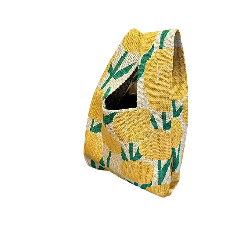 針織包女神節伴手禮手提袋女神百搭便攜手提袋