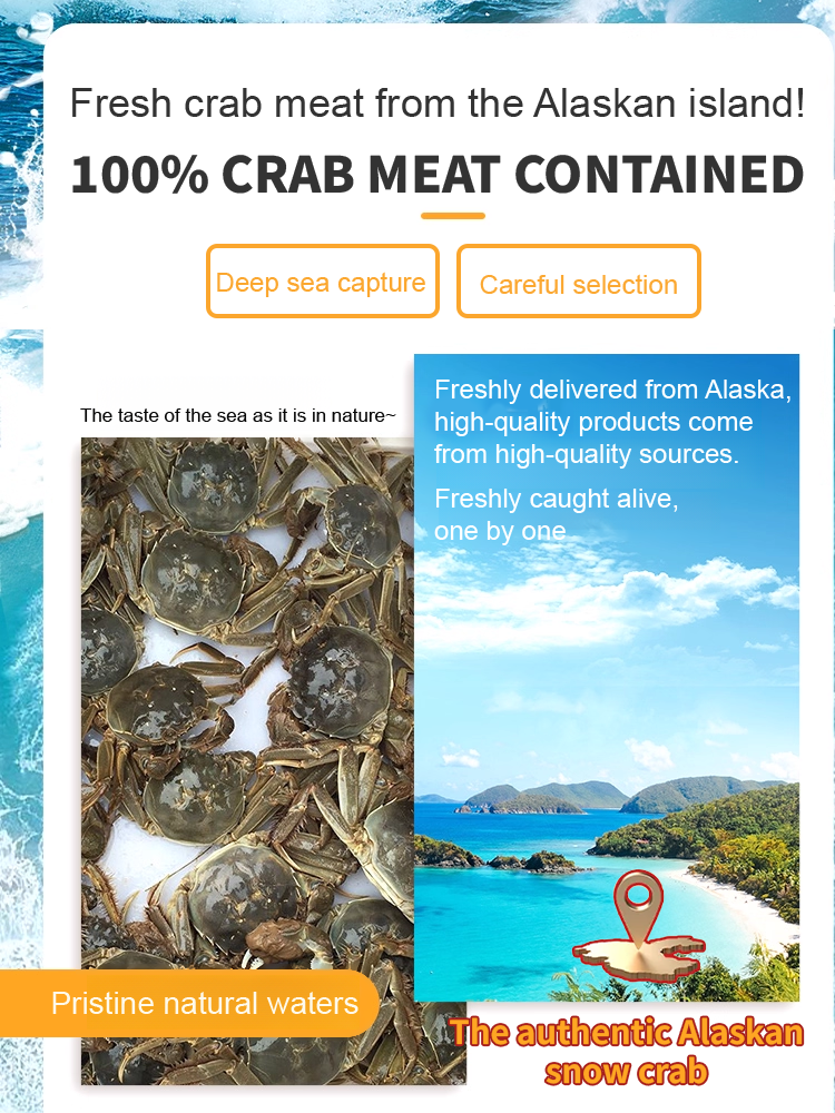 Buy 1 Get 1 Free Alaskan Snow Crab Ready-to-Eat Crispy Crab
