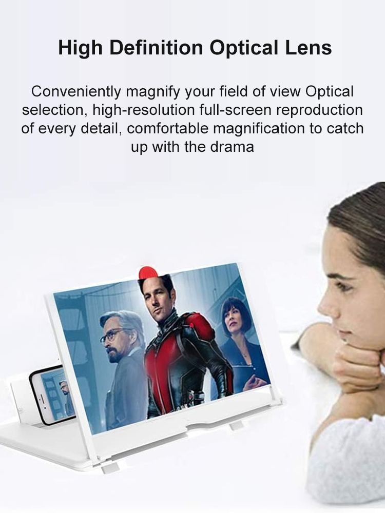 Pulling Type Phone Screen Magnifier