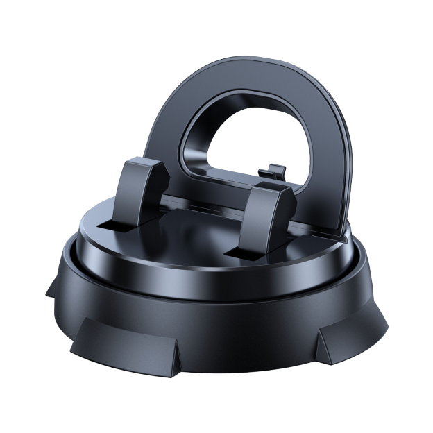 Intelligent suction cup multifunction console with navigation phone holder