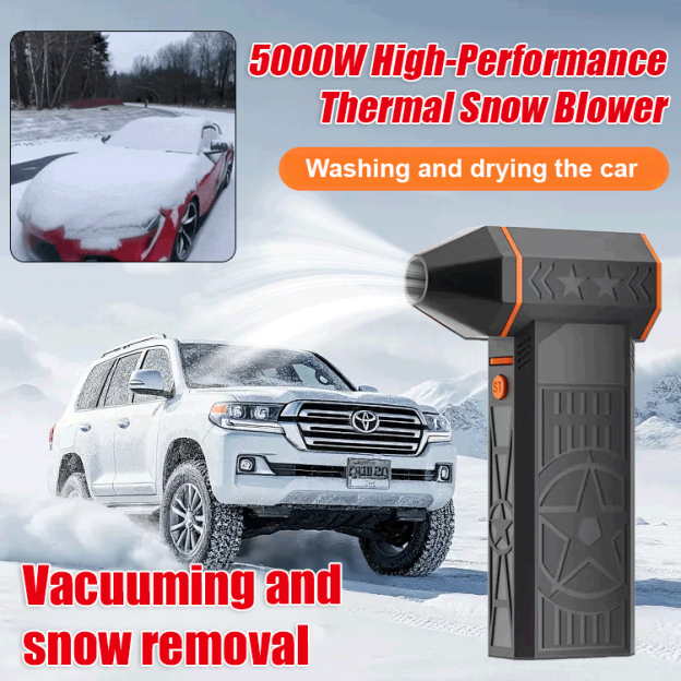 [5000W High Power] Hot Snow Blower【Snow and frost removal in 1 second, without damaging objects!】