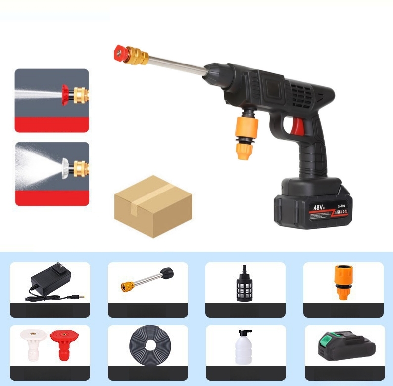 High pressure car wash gun