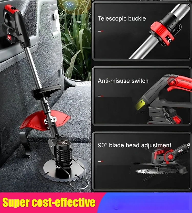 🌳Portable lithium battery garden lawn mower