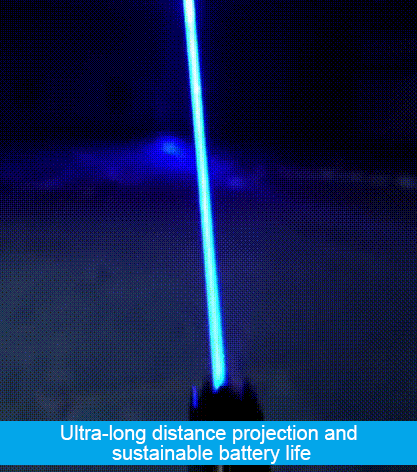 Super Powerful Laser Pointer【Cutting, Welding and Defense Functions in One, Range Up to 5000 Meters!】