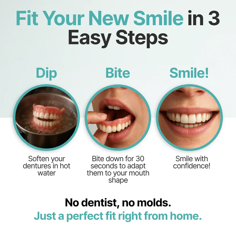 🎁🌎Ends Today: 70% OFF! Yagoo™ Medical Full Denture with Strong Suction^ 🏆 2026 Best Seller