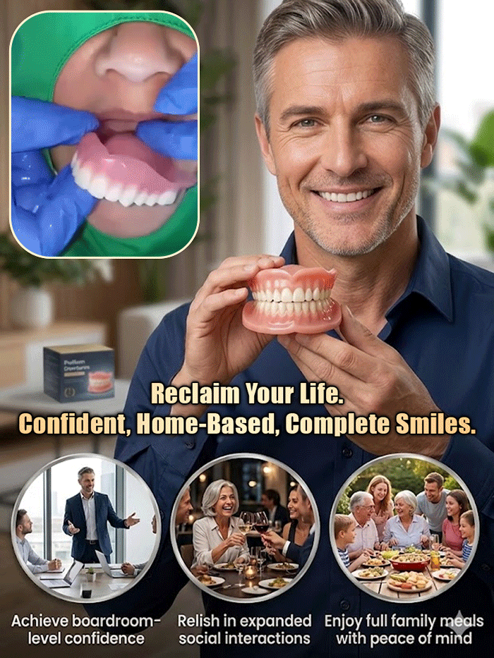 【💯Awarded the highest food-grade safety certification!💯】🔥High-quality denture set🔥👍Buy one get one free, 98.9% positive reviews, 99% repurchase rate!👍