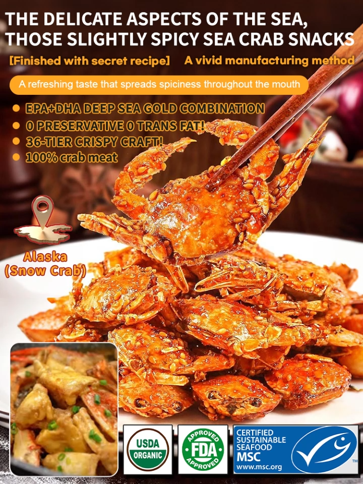 Buy 1 Get 1 Free Alaskan Snow Crab Ready-to-Eat Crispy Crab