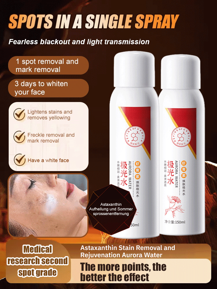 [Spot-free spray] Astaxanthin Spot-Removing and Rejuvenating Aurora Water