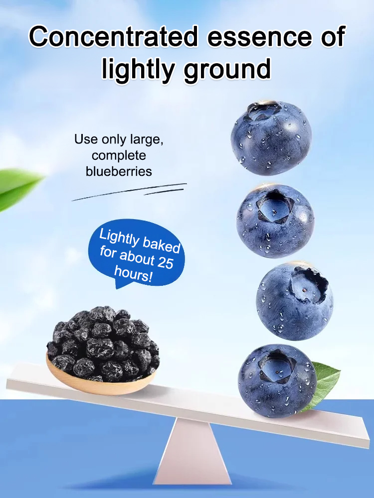 Super sugar-free blueberry dried fruit【Effectively relieves eye fatigue and dryness!】
