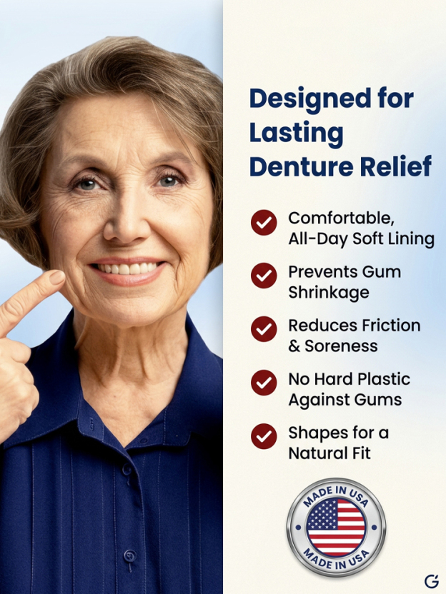 High-end custom-made full dentures【High-end quality, everyone who uses it raves about it!】