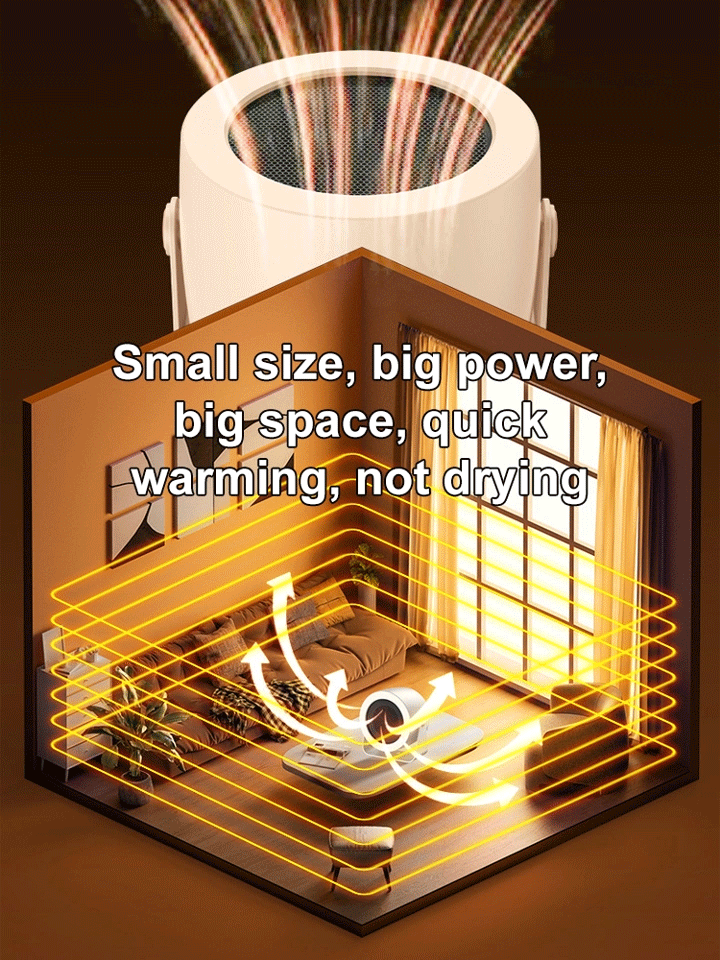 2025 New Fast-Heating Silent Fan Heater