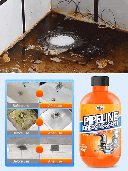 Pipeline dredging agent strong dissolving