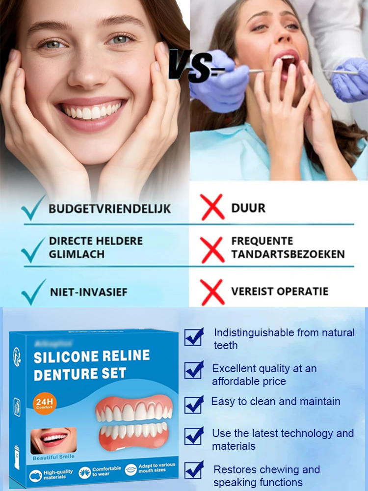 Smile Whitening Dentures